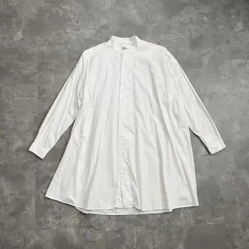 YAECA 야에카 스탠드 카라 셔츠 화이트