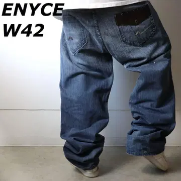 ENYCE 에니체 데님 디자인 자수 W42