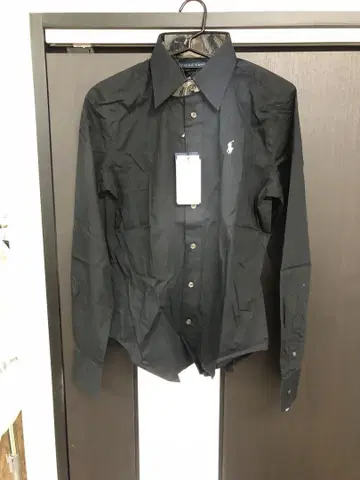 7m79 RALPH LAUREN 랄프 로렌 셔츠 블랙 11호 새상품