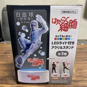 일하는 세포 LED 아크릴 스탠드