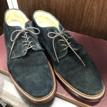 알든 발리 라스트 네이비 스웨이드 91/2 USA제 ALDEN