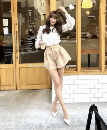 sheller 셰리에 사이드 헴 숏팬츠 S 사이즈