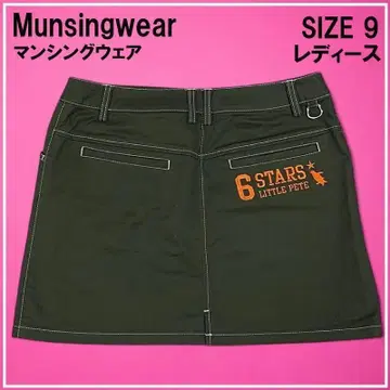 MUNSING WEAR 먼싱웨어 스트레치 스커트 카키색 9