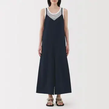 MUJI 여성용 통기성 스트레치 축구 살로펫 네이비 S