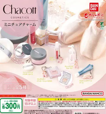 Chacott COSMETICS 미니어처 참 5종 세트 가챠@