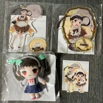 세가 럭키 쿠지 온라인 모노가타리 시리즈 야쿠지 마요 4종 세트