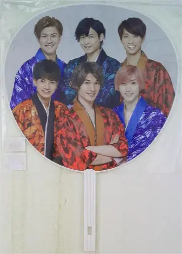 SixTONES 17년 쟈니즈 주니어 축제 집합 응원 부채