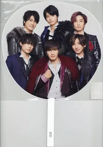 SixTONES 20-21년 카운트다운 콘서트 집합 부채