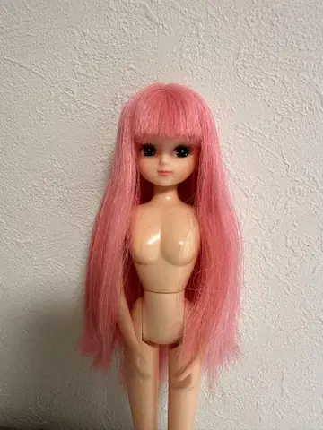 일본제 리카짱 캐슬 리카짱 인형 핑크 리카짱 본체 인형 본체