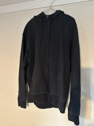 Y-3 후드 부착 후드티 XL 블랙