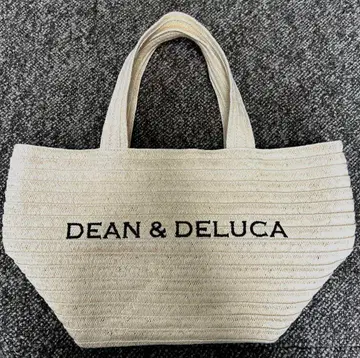 DEAN&DELUCA 토트백 스트로우 백 밀짚