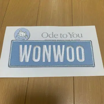 SEVENTEEN 세부치 Ode to You 원우 WONWOO 와펜
