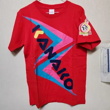 모모이로 클로버 Z Momoclo Mania 나나미 빨간색 티셔츠 S