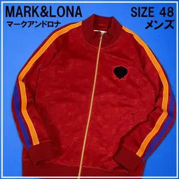 새상품급 MARK&LONA 마크앤로나 트랙 자켓 패턴 48