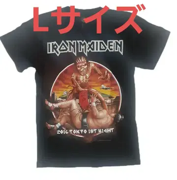 밴딩 티셔츠 IRON MAIDEN 아이언 메이든 L 사이즈