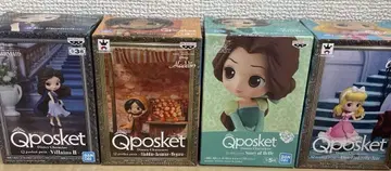 디즈니 Qposket 신데렐라 미녀와 야수 백설공주 알라딘 4점
