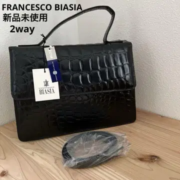 미사용 새상품 프란체스코 비아시아 2way 토트백 이탈리아제