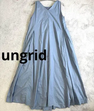 ungrid 언그리드 2Way턱 디자인 플레어 원피스
