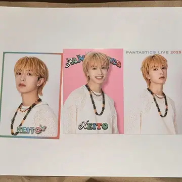 FANTASTICS 기무라 케이토 포토 카드
