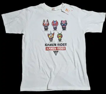 Kamen Rider 티셔츠 L 사이즈 화이트