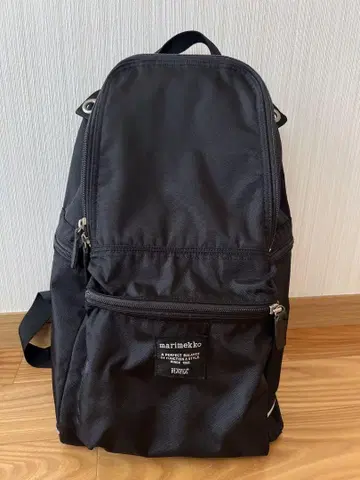 마리메코 백팩 블랙