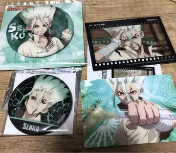 Dr.STONE 트레이딩 캔뱃지 트레이딩 카드 이시가미 치쿠