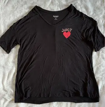 Juicy Couture 블랙 티셔츠 S