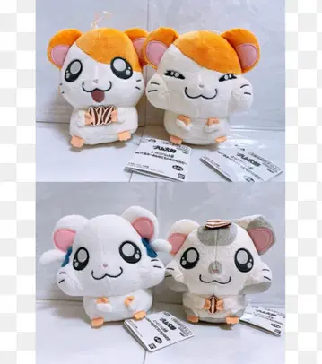 토토코 하무타로 모두 함께 끈으로 묶자 4종 세트 봉제 인형
