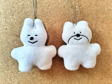 haruchan 봉제 인형 마스코트 토끼(웃는 얼굴) 곰
