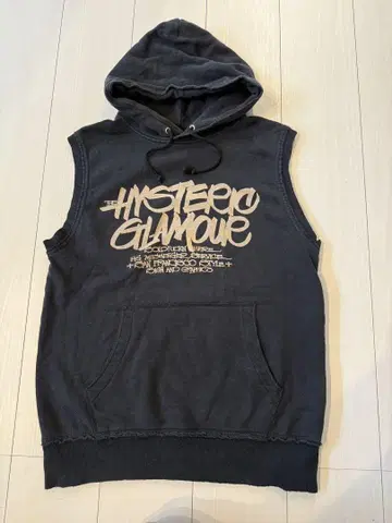 히스테릭 글래머 후드 부착 탱크탑 FREE SIZE