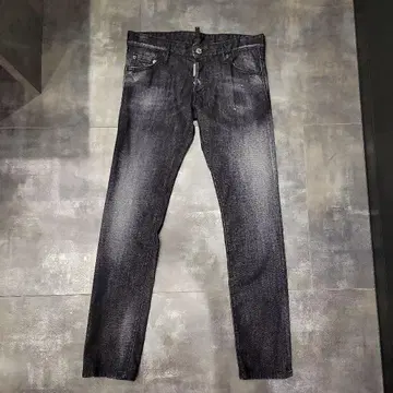 DSQUARED2 스키니 데님 44 블랙