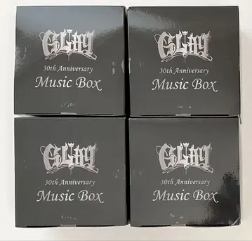 GLAY 30주년 기념 뮤직 박스 4종 GIGO
