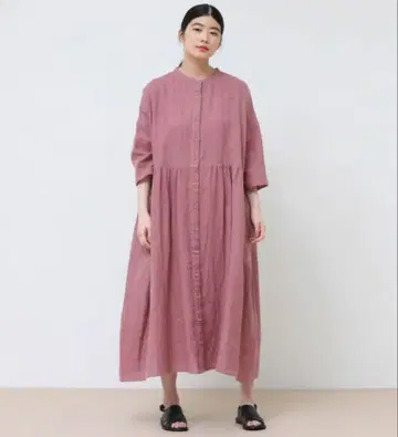아두이트리스테스 면마 혼방 롱 원피스