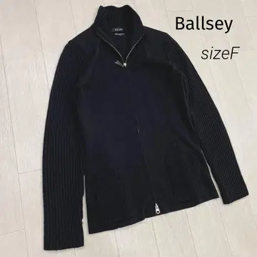 Ballsey 투모로우랜드 울 니트 지퍼 가디건