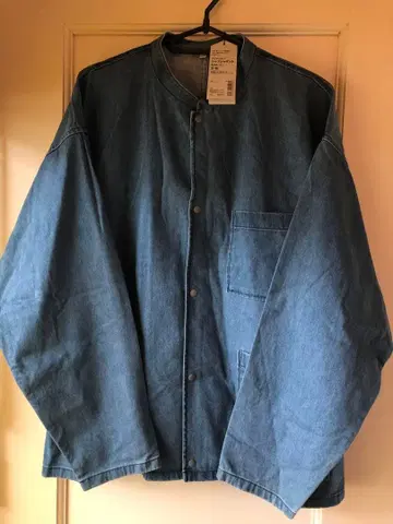 무인양품 무지 라보 라이트 온스 데님 셔츠 자켓 MUJILABO