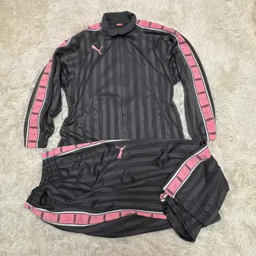 일본제 PUMA 푸마 저리 Y2K 단종 핑크 네이비 스트라이프 레어