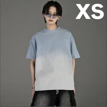 ADRER 빈티지 디자인 그라데이션 릴랙스 핏 티셔츠