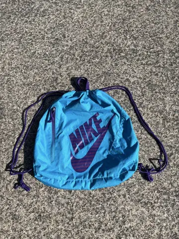 y2k 00s archive 나이키 레어 블루 냅색 y2k
