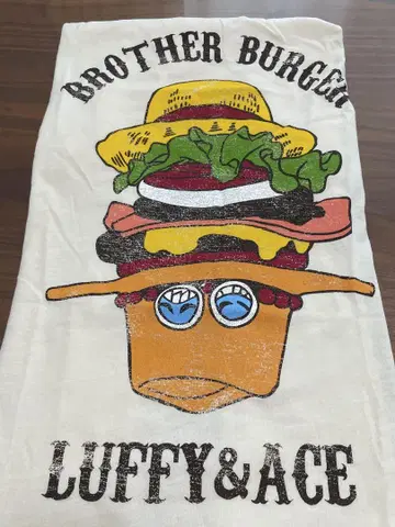 BROTHER BURGER LUFFY & ACE 티셔츠