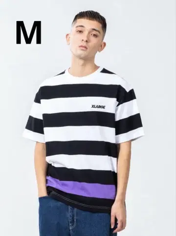 XLARGE 보더 반팔 티셔츠 M