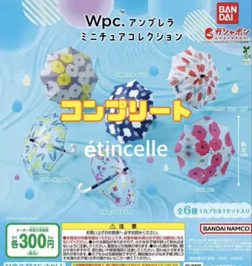 Wpc. 엄브렐라 미니어처 컬렉션 전 6종