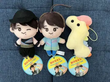 마코토 오빠 마스코트 봉제 인형 GiGO 전 3종 세트