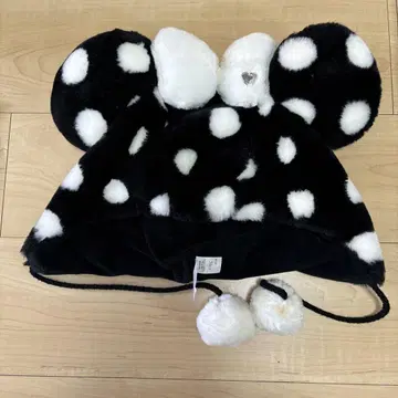 미키 풍수 물방울 패턴 모자 58cm