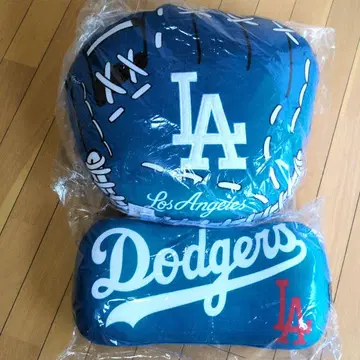 새상품 MLB 다저스 그로브형 쿠션 2개 세트