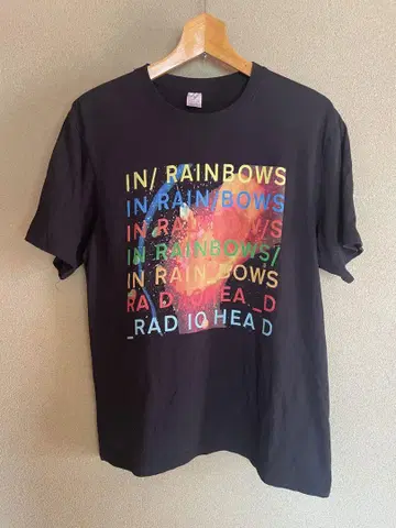 RADIOHEAD IN RAINBOWS 티셔츠