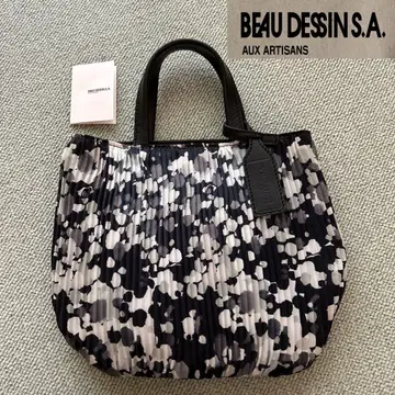 새상품급 BEAU DESSIN S.A. 플리츠 백 설명서 포함