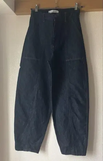 ANTGAUGE 다크 블루 와이드 팬츠