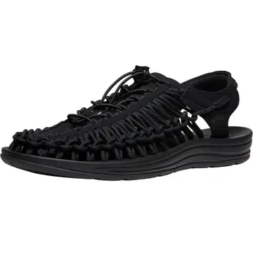 KEEN 샌들 UNEEK 유니크 블랙 28cm