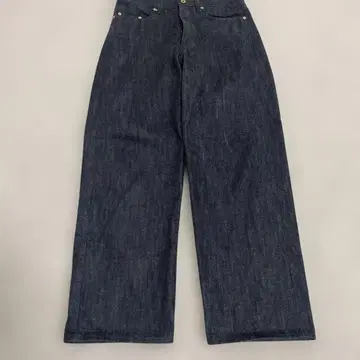 갱스터빌  삭 데님  와이드 스트레이트  블랙  14oz