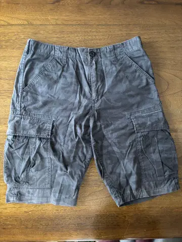 아비렉스 카모플라쥬 카고 숏 팬츠
